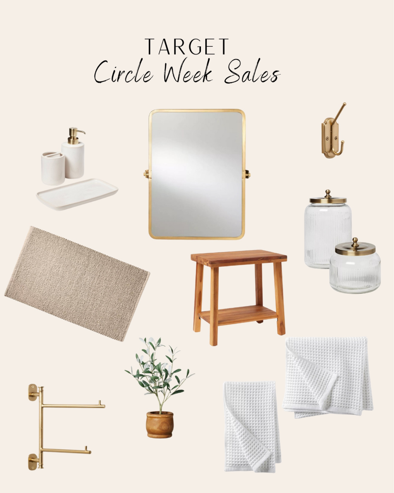 Target Sale 🎯 Circle Week.

#bathroomdecor
#homesale
#homedecor
