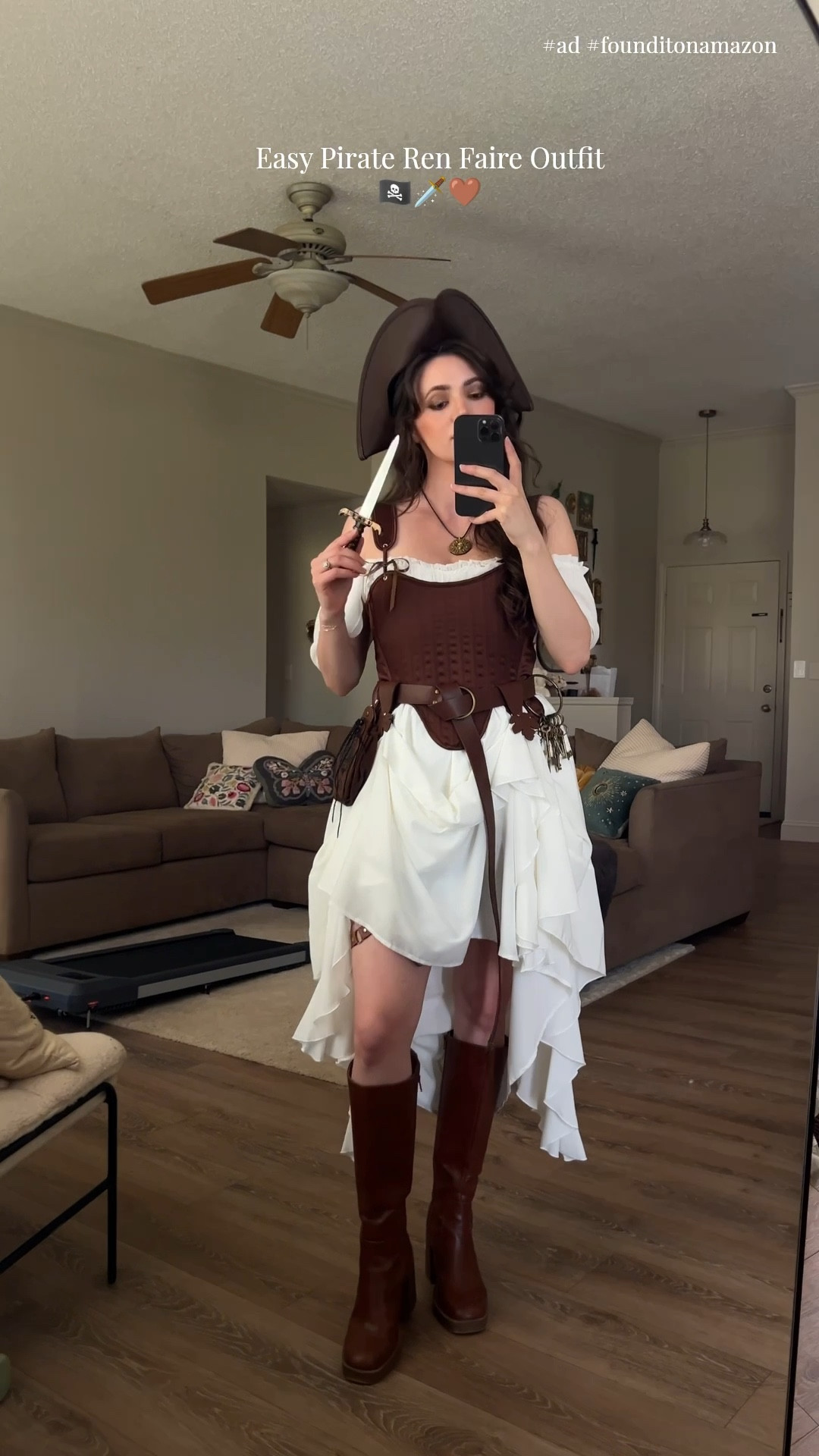 Pirate Ren Faire costume 

@amazon #ad #founditonamazon

#LTKFestival #LTKSeasonal #LTKootd