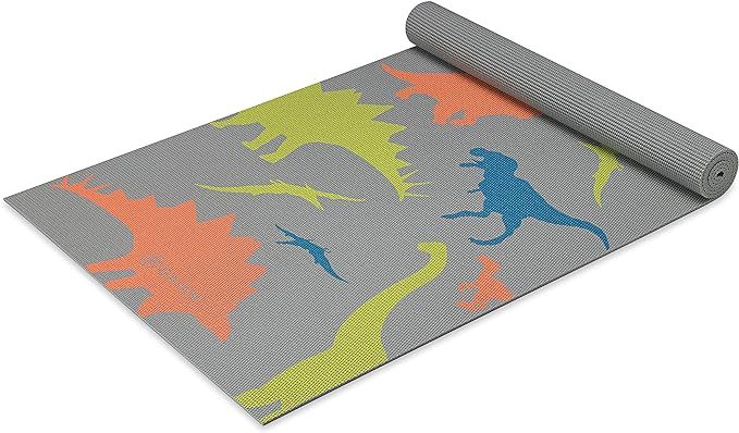 Gaiam Kids Yoga Mat Exercise Mat, Yoga for Kids with Fun Prints - Playtime for Babies, Active & C... | Amazon (US)