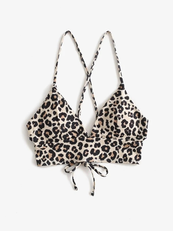 Allover Graphic Rib Bikini Top
   
      SKU: swswim03201228955
          (1000+ Reviews)    US$7... | SHEIN