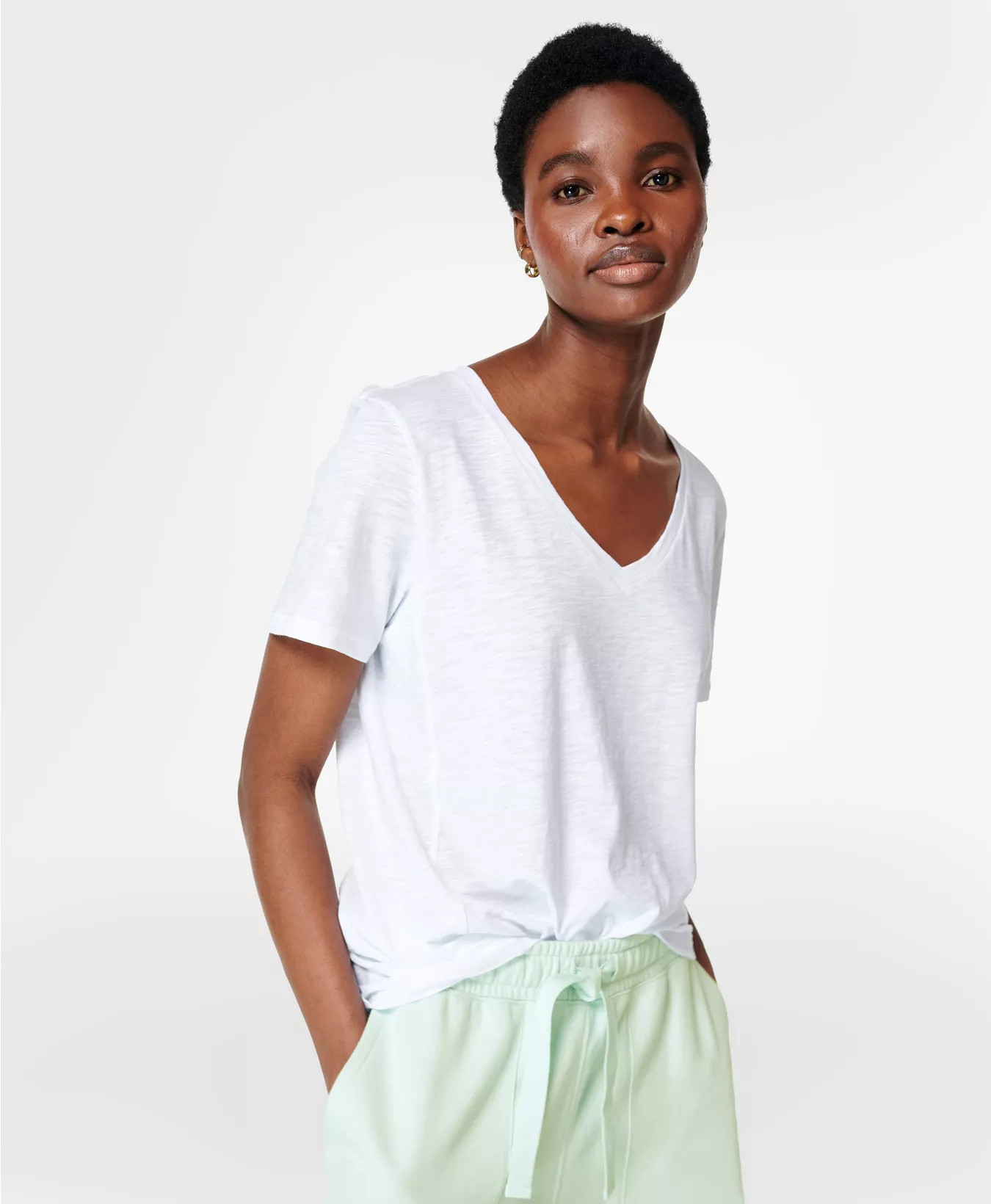 Refresh V-Neck T-Shirt | Sweaty Betty UK