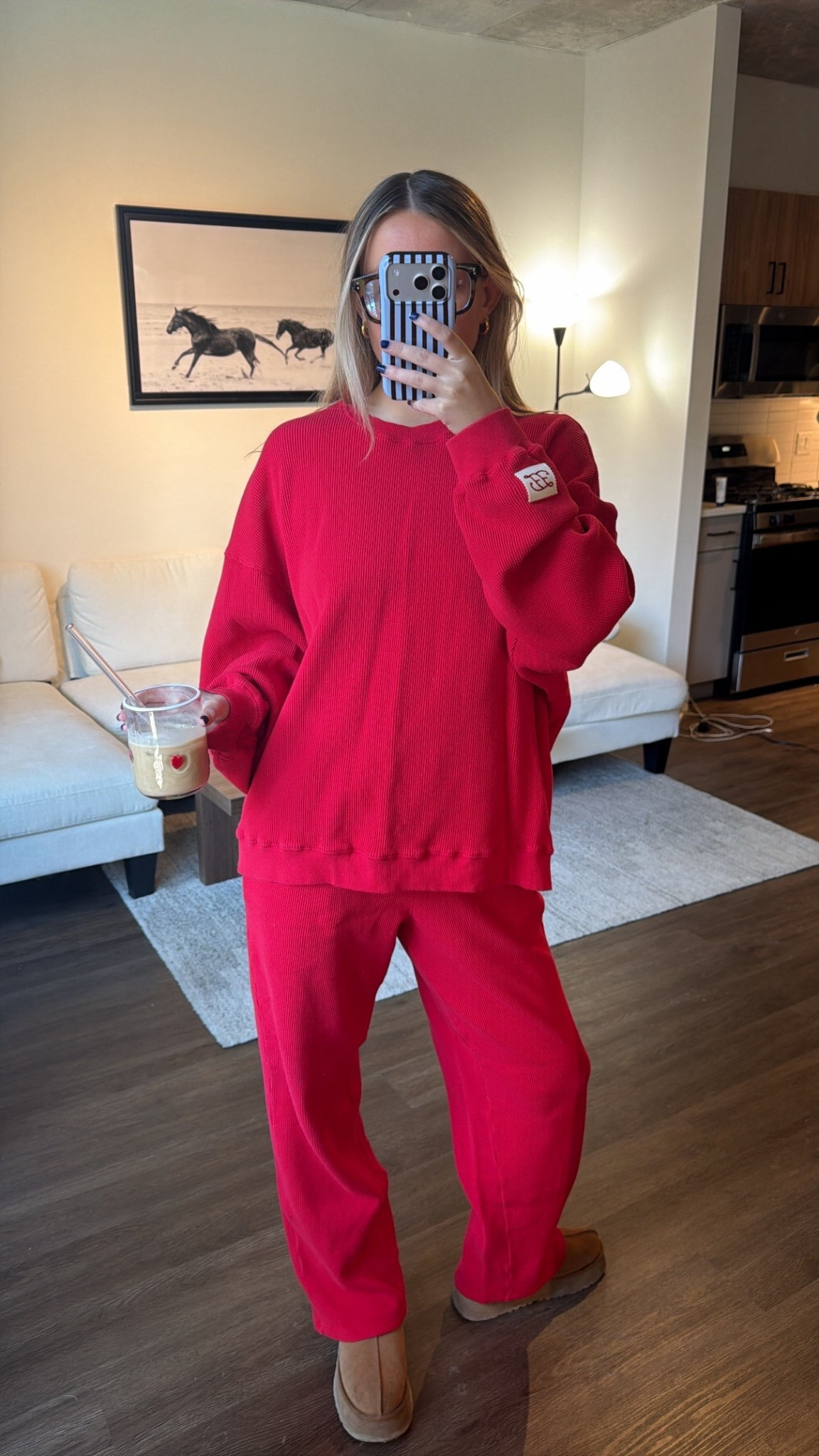 Wearing a medium top + small pants!! Could’ve done an XS in pants

#LTKootd #LTKValentine #LTKgrwm