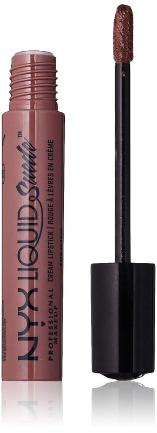 NYX PROFESSIONAL MAKEUP Liquid Suede Cream Lipstick - Brooklyn Thorn (Deep Brown With Purple Unde... | Amazon (US)