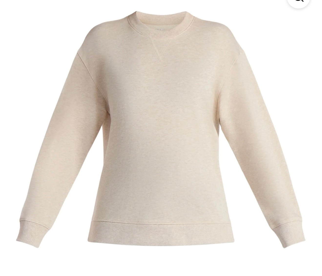 Time and Tru Women’s and Women’s Plus French Terry Crewneck Sweatshirt. 
Size medium. Color Oatmeal. 

#LTKMidsize #LTKOver40 #LTKSeasonal