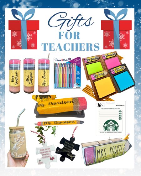 Gifts for teachers personalized gifts Black Friday cyber Monday 

#LTKCyberweek #LTKhome #LTKGiftGuide
