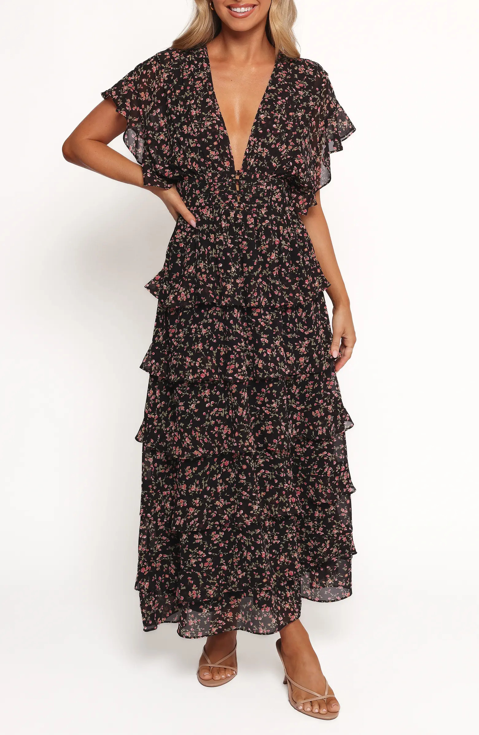 Wendi Print Tiered Maxi Dress | Nordstrom