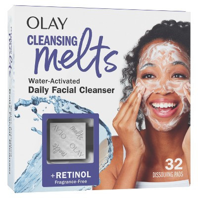Olay Face Cleansing Melts with Retinol - 32ct | Target