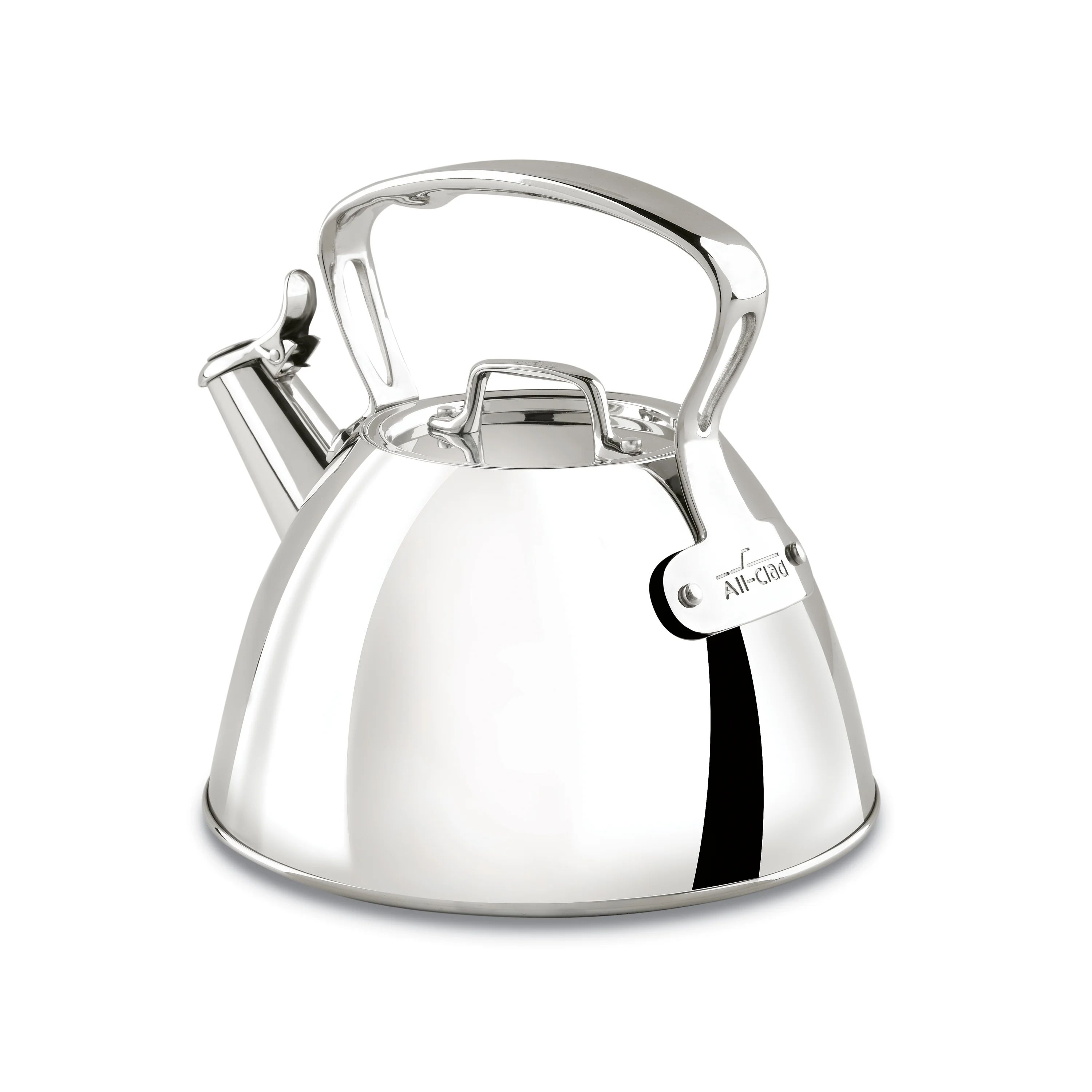 All-Clad Gourmet Accessories, Stainless Steel Stovetop Tea Kettle, 2 quart | Walmart (US)