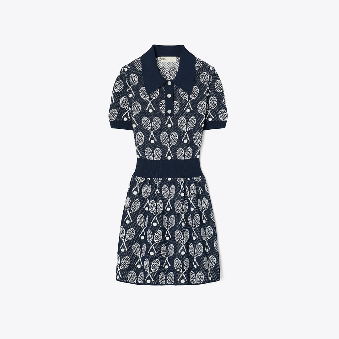 Tory Burch Racquet Mesh Dress | Tory Burch (US)