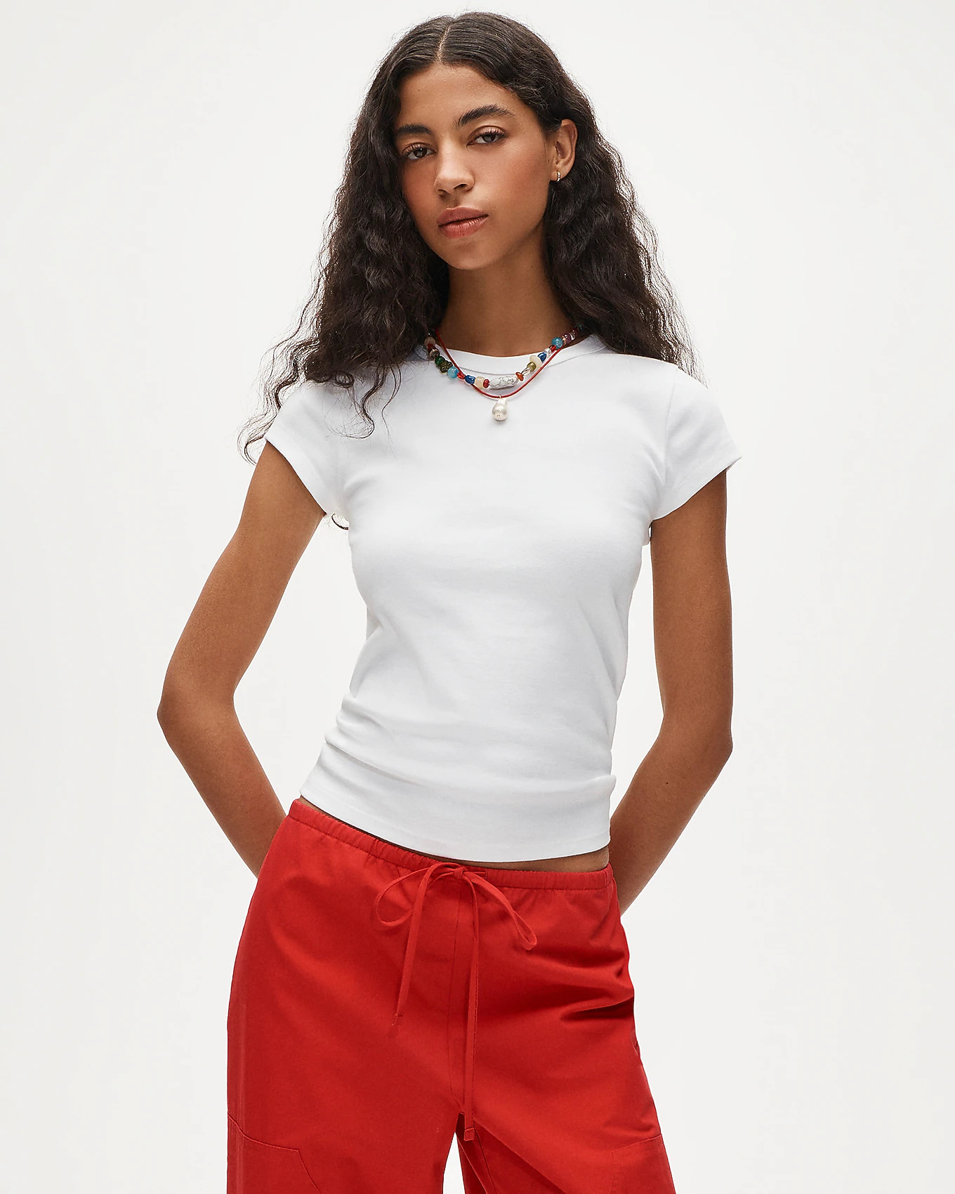 Perfect-fit crewneck T-shirt | J. Crew US