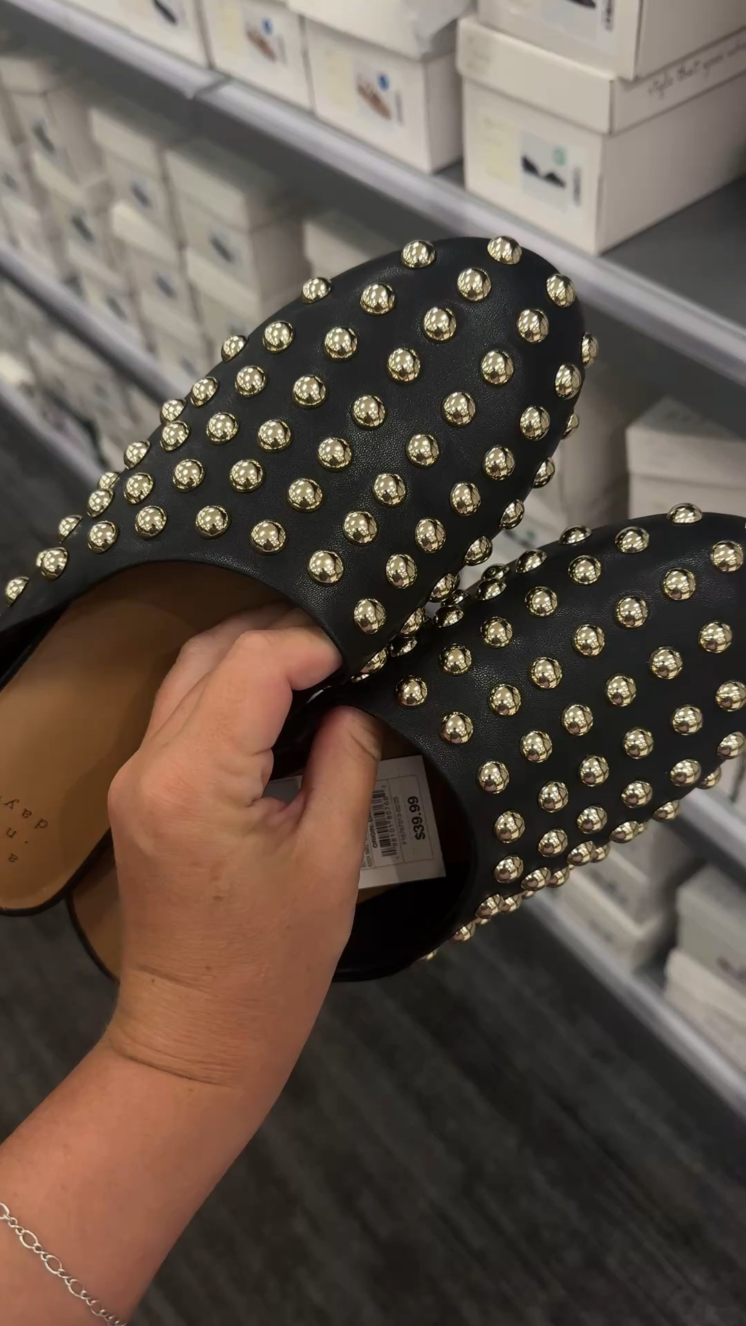 Fall studded mule slide on shoes 


#LTKSeasonal #LTKFindsUnder100
