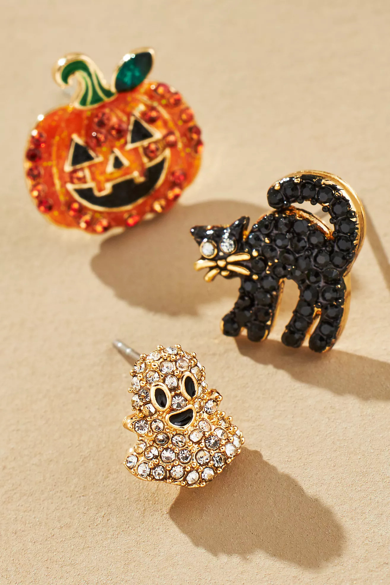 BaubleBar Spooky Squad Earrings, Set of 3 | Anthropologie (US)