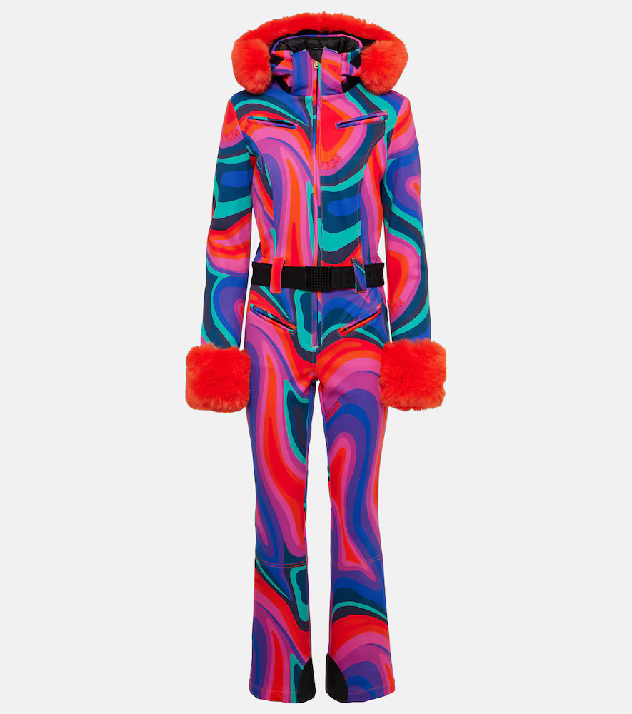 Goldbergh La FÃªte faux fur-trimmed ski suit | Mytheresa (US/CA)