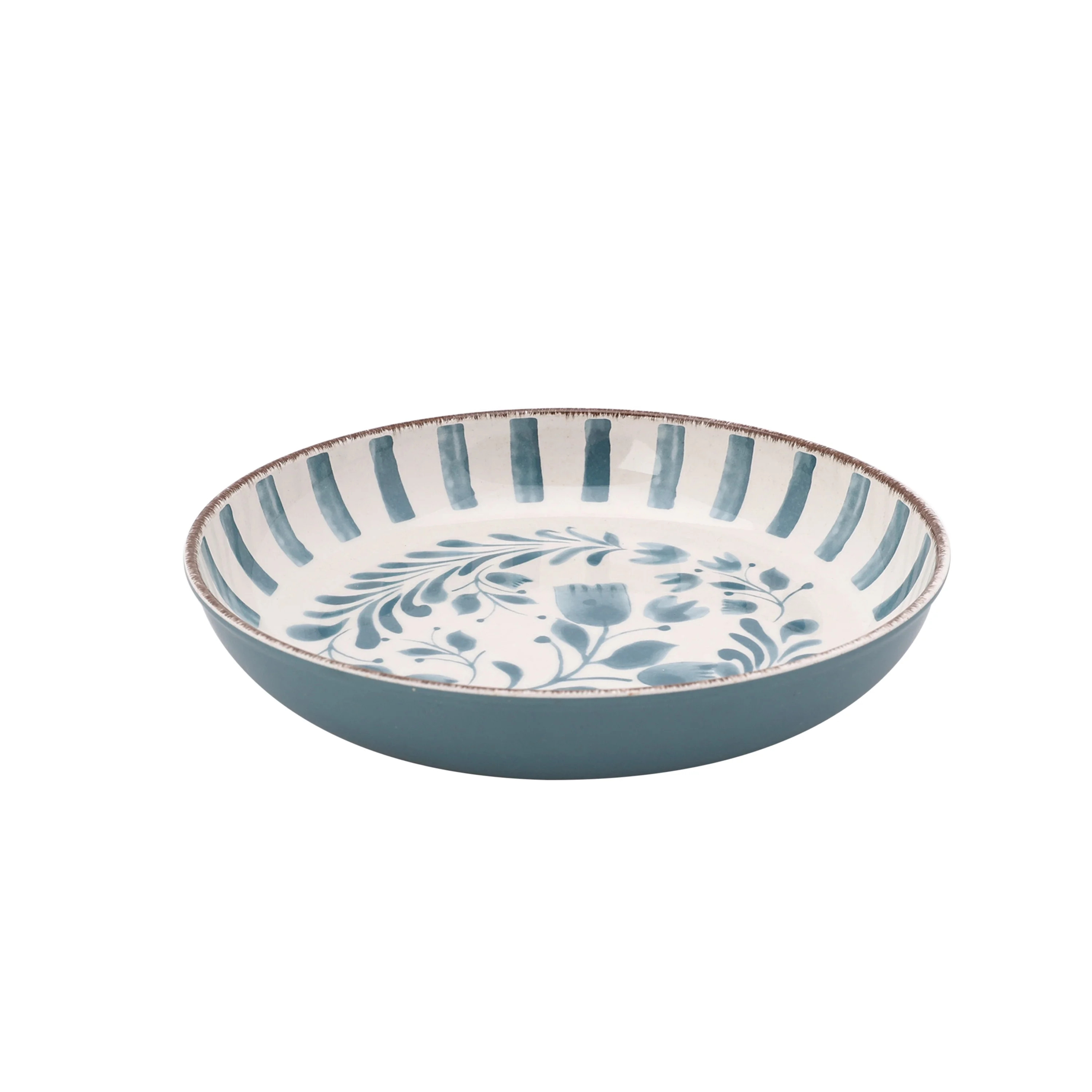 Better Homes & Gardens Bamboo Melamine Dinner Bowl, Blue | Walmart (US)