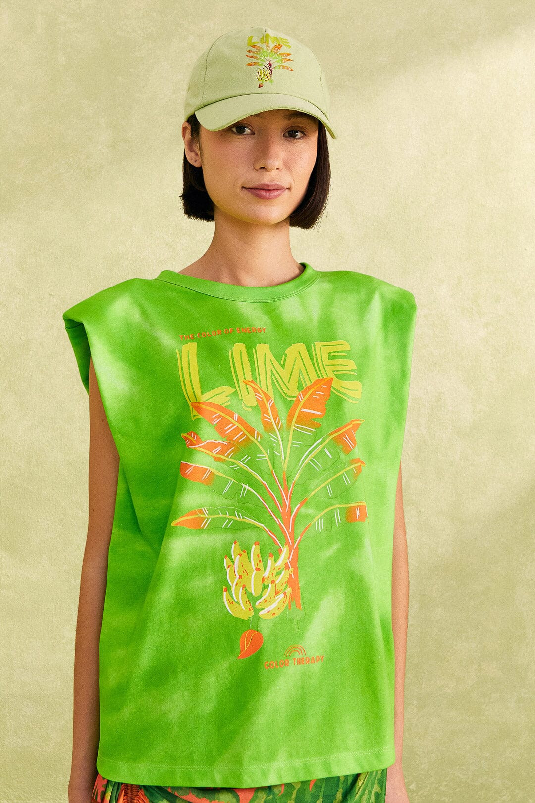 Green Lime Bananas Organic Cotton T-Shirt | FarmRio (US)