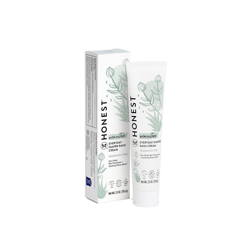 Honest Diaper Rash Cream, 2.5 Ounce | Amazon (US)