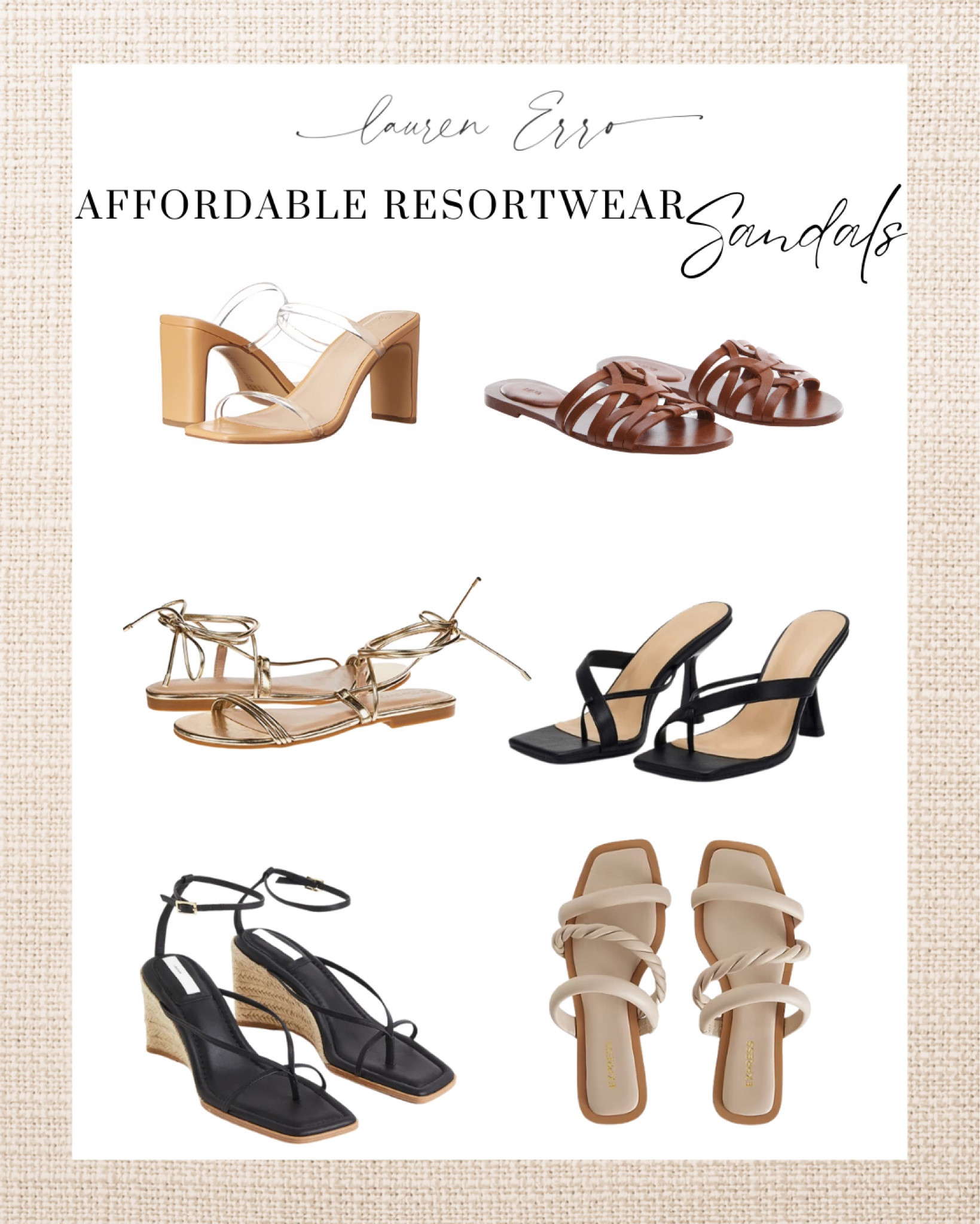 Affordable Resortwear Sandals
.
.
Sandals, shoes, flip flops, wedges, heels, leather, footwear, summer, pool, beach, vacation, travel, Amazon, H&M, mango, red dress, shein

#LTKstyletip #LTKunder50 #LTKshoecrush