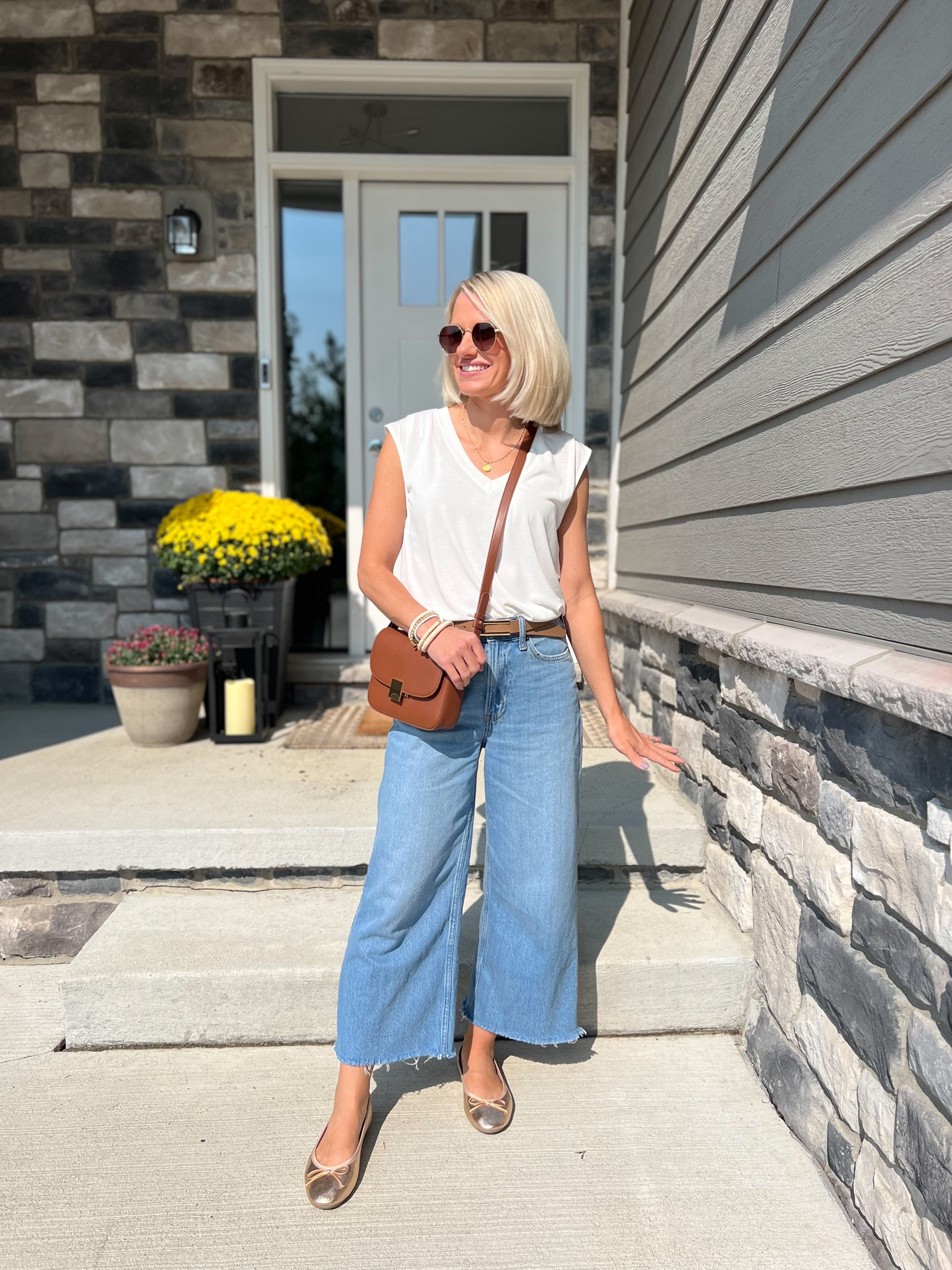 What I wore this week! Top- xs (code: THRIFTYWIFE10 for 10% off) | jeans- 25/short

#LTKStyleTip #LTKOver40 #LTKSeasonal