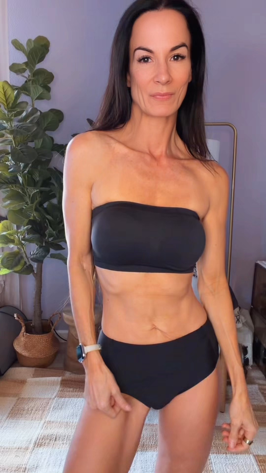 Strapless bras that actually stay put? Say less. 🖤

I’m wearing the Truekind bandeau + seamless panty and this combo feels like a second skin.

No wires. No digging. No rolling. Just smooth, comfy, everyday support that moves with you (and looks cute doing it).

This is officially my go-to for strapless tops, lounge days, AND real life.

#NicoleColeeStyle #truekindsquad #everydaycomfort #seamlessstyle #underwearthatworks @Truekind 

#LTKdayinmylife #LTKgrwm #LTKootd