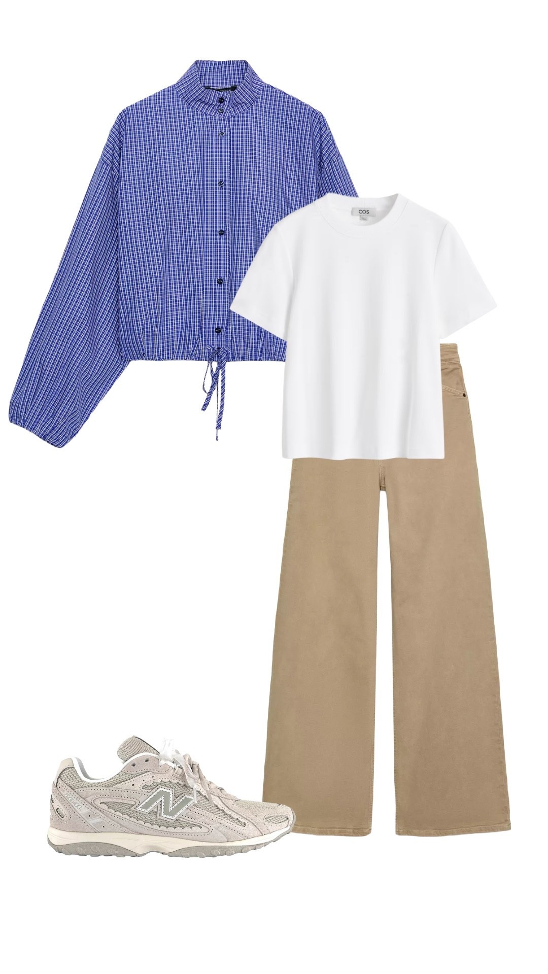 Casual spring outfit 💙 how gorgeous is this balloon check shirt  

#LTKspring #LTKstyletip #LTKjeans