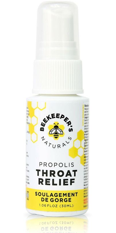 Beekeeper's Naturals Propolis Throat Relief Spray | Well.ca