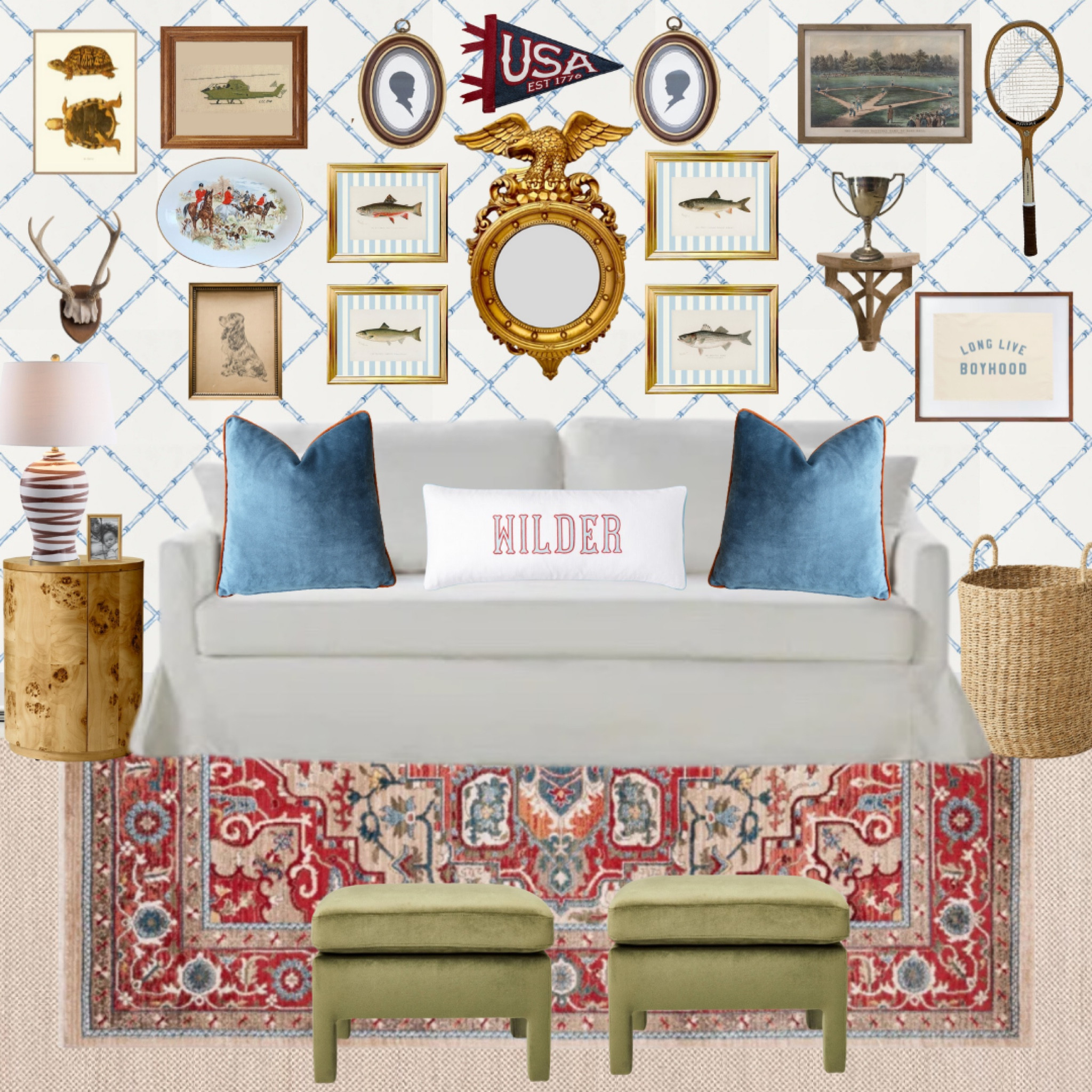 Boy Hangout Gallery Wall

#LTKFindsUnder50 #LTKHome #LTKKids