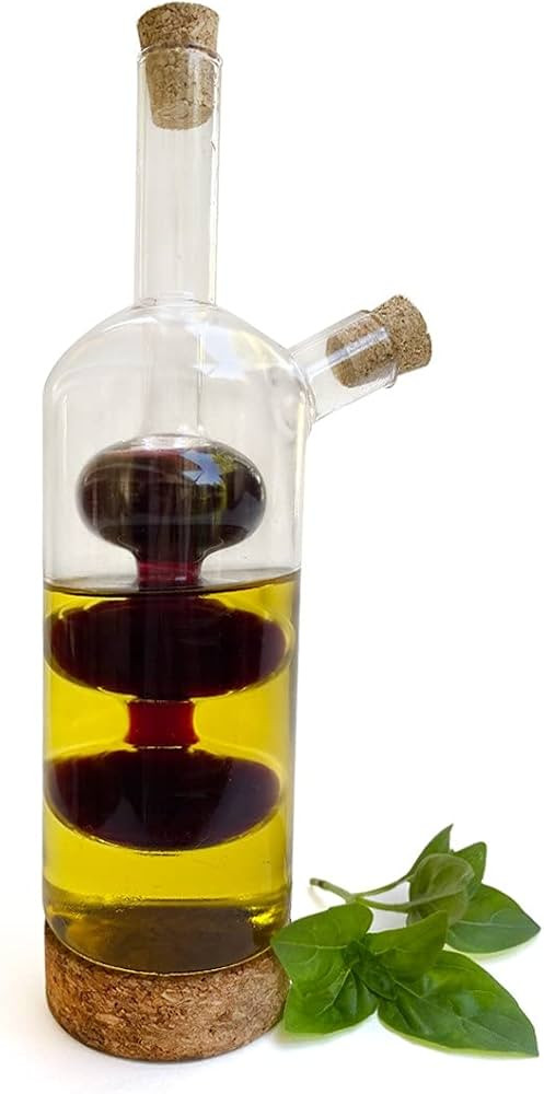 Lily's Home Glass Olive Oil and Vinegar Dispenser, A Beautiful Addition to Any Kitchen and Dinner... | Amazon (US)
