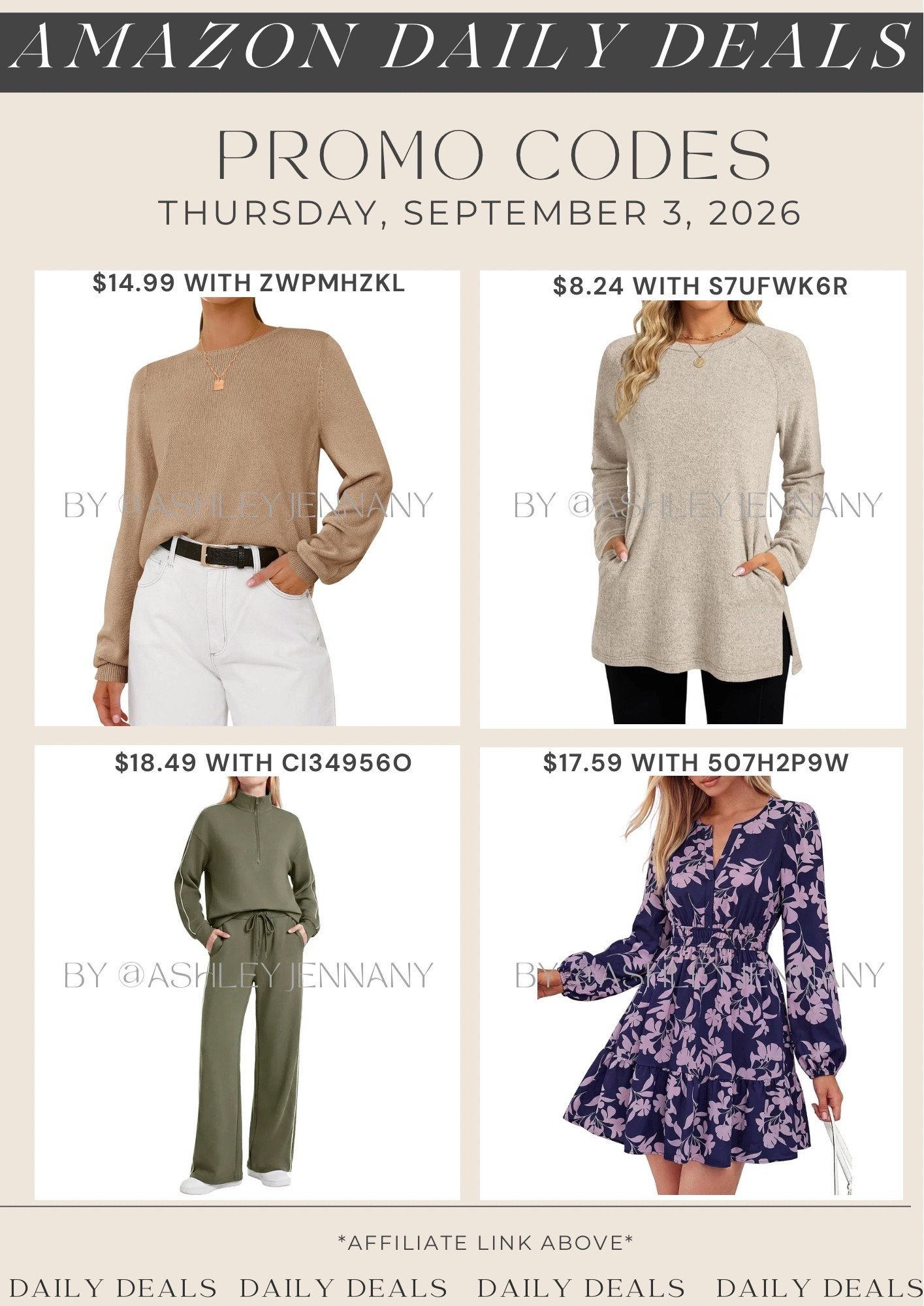 Amazon deals

#LTKMidsize #LTKSaleAlert #LTKSeasonal