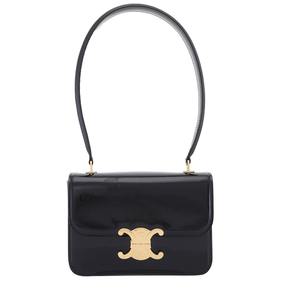 Celine Teen Garance Bag In Patent Calfskin - Black | Jomashop.com & JomaDeals.com