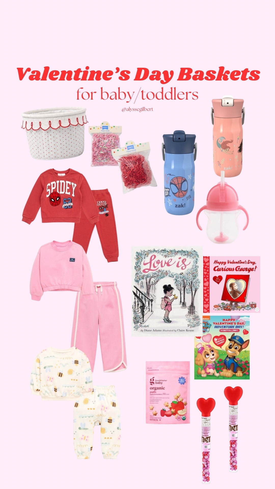 Baby and toddler valentines day basket fillers!❣️

#LTKKids #LTKBaby #LTKmomlife