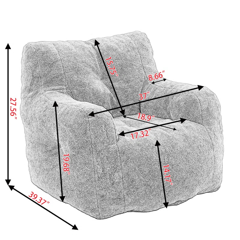 Medium Bean Bag Chair | Wayfair North America