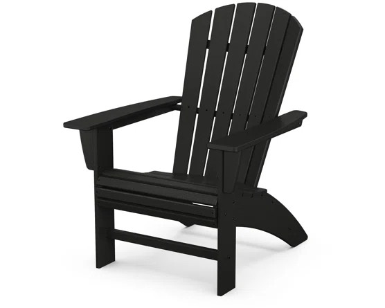 POLYWOOD® Nautical Curveback Adirondack Chair | Wayfair | Wayfair North America