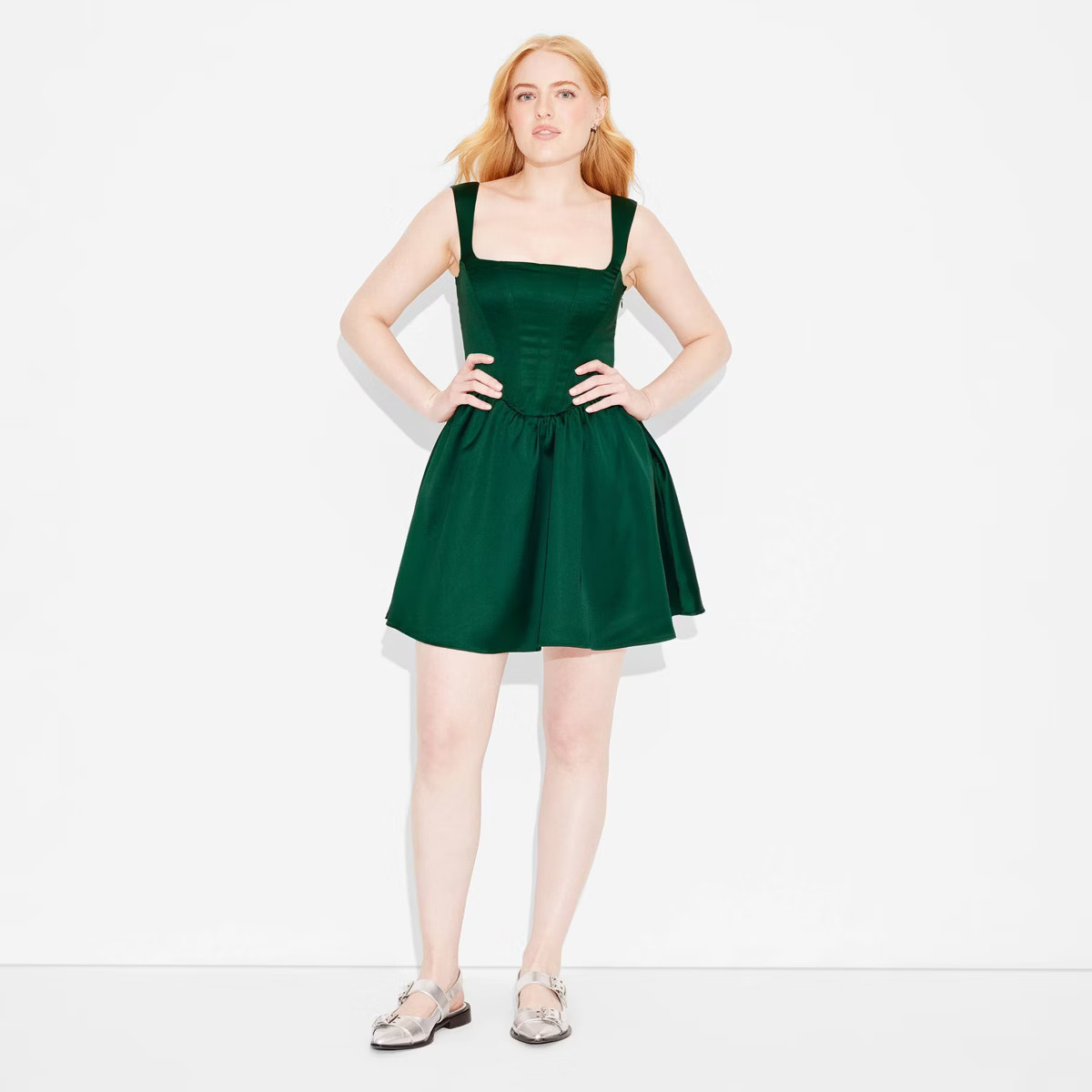 Women's Corset Mini Skater Dress - Wild Fable™ | Target