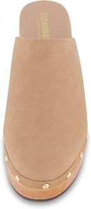 CUSHIONAIRE Women's Gibbons Faux Wood Clog with Memory Foam Padding, Wide Widths Available | Amazon (US)