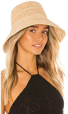 Janessa Leone Felix Packable Hat in Natural from Revolve.com | Revolve Clothing (Global)