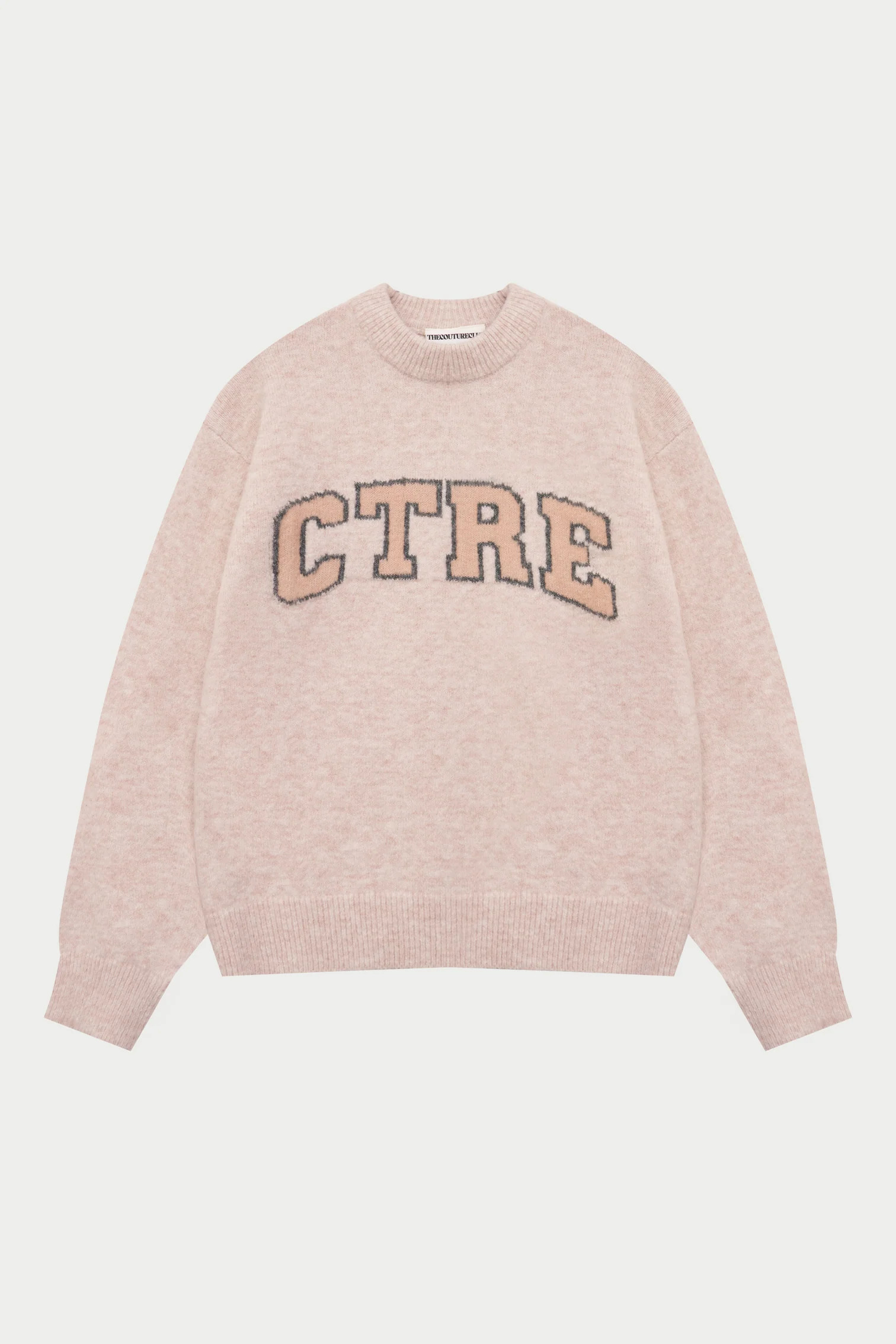 CTRE KNITTED SWEATSHIRT - PINK | The Couture Club