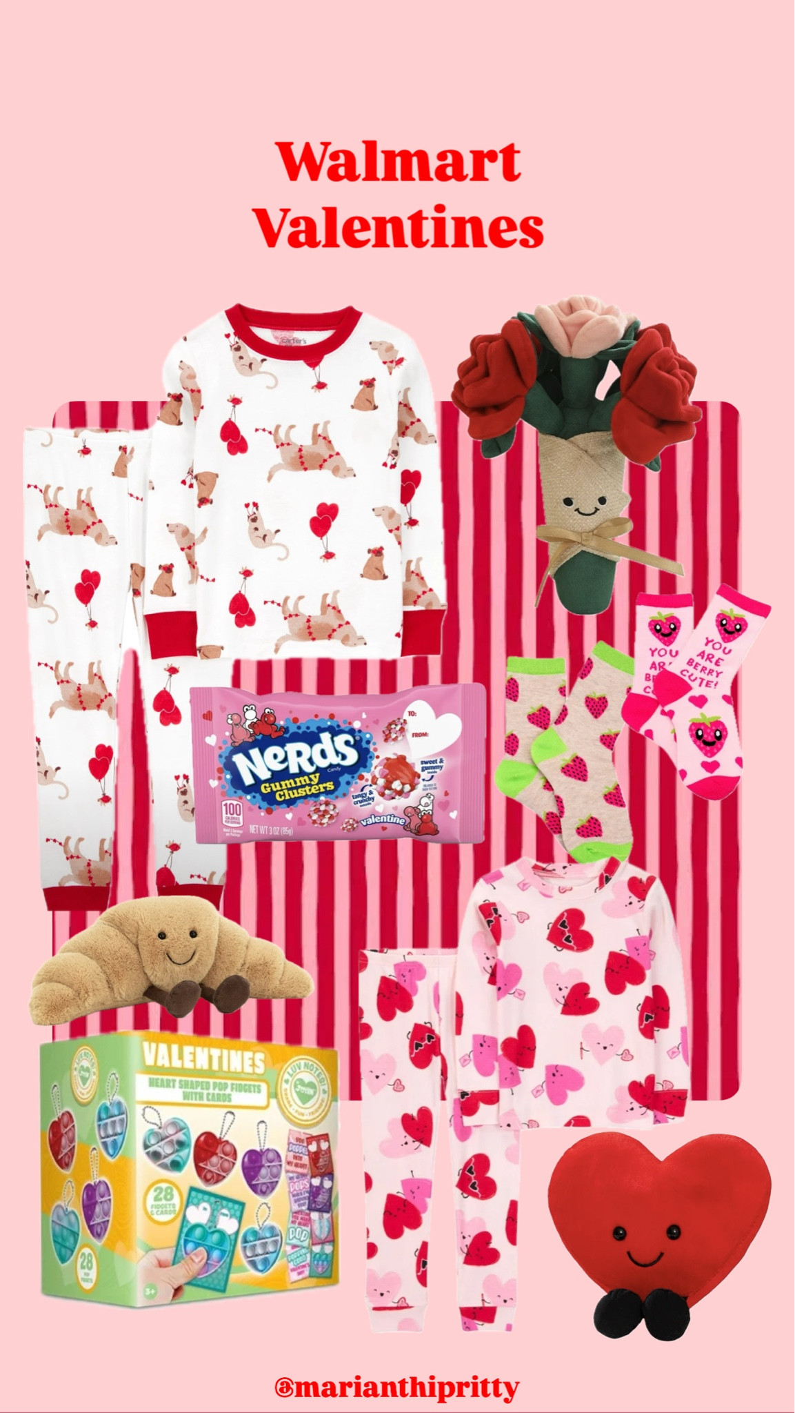 Walmart Valentines gifts. Walmart kids, Walmart, valentines, Walmart, PJs, valentines pajamas. #valentinesday #valentinespjs #jellycat

#LTKSeasonal #LTKKids #LTKGiftGuide