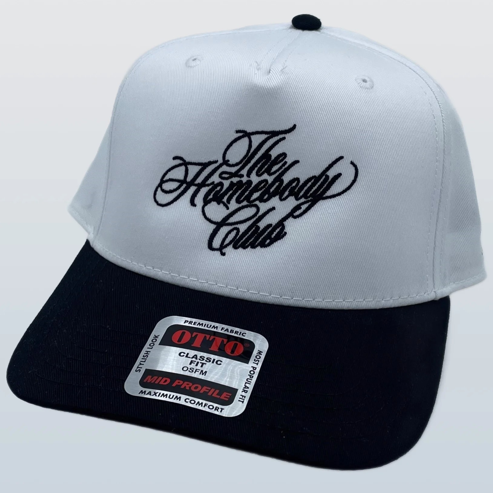 TCF Homebody Club White/Black | Riverbed Threads