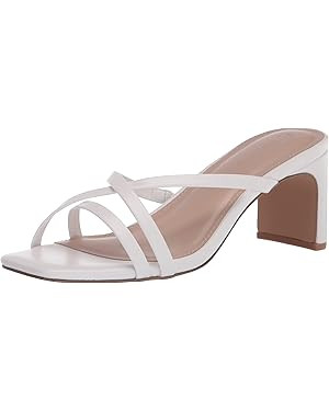 The Drop Women's Amelie Strappy Square-Toe Heeled Sandal | Amazon (US)