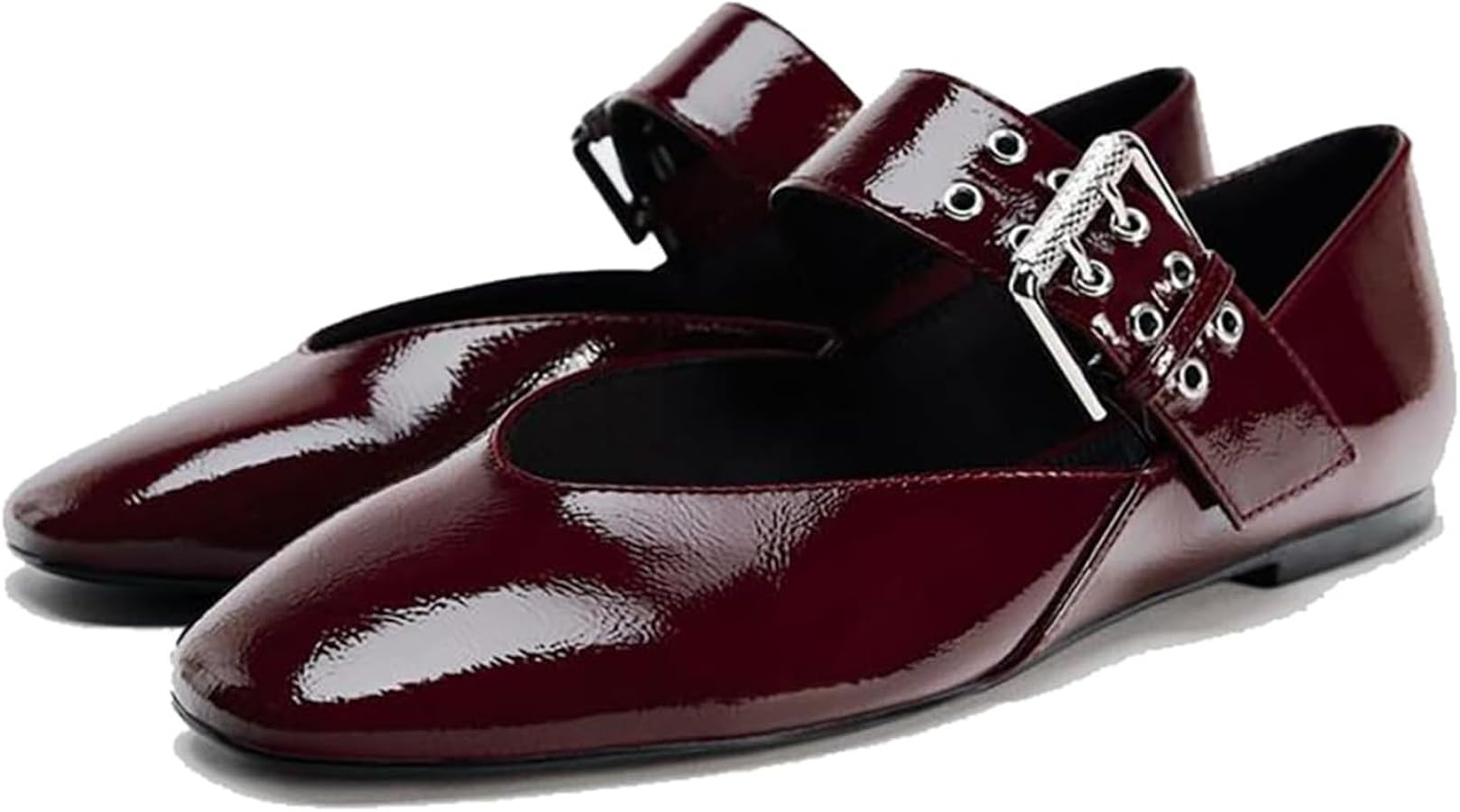 DOEYG Women's Leopard Ballet Flats Shoes Round Toe Animal Print Mary Jane Shoes Dress Casual Comf... | Amazon (US)