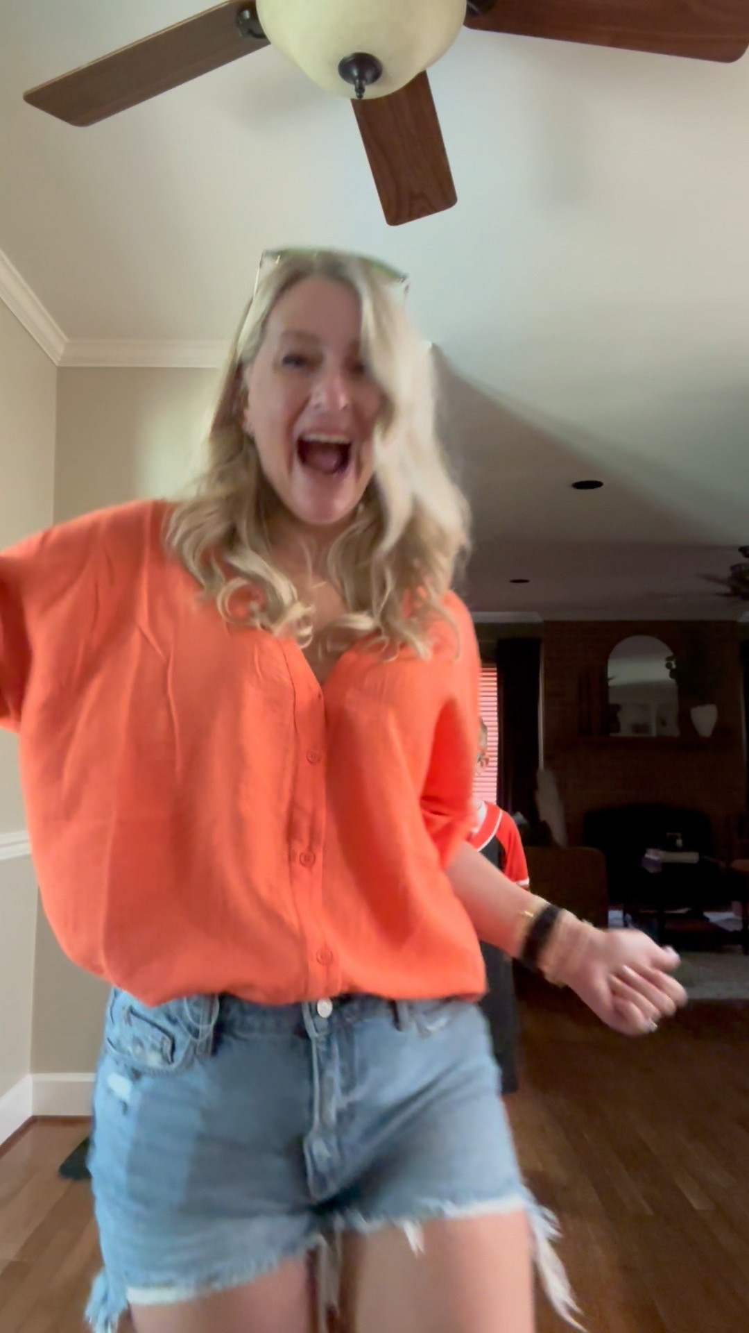 Went to go see our favorite baseball team the Orioles ⚾️🏟️
I wore my orange button down top with favorite denim shorts (code Trilbysave30) while I like to grab kids a team shirt from our Target store to save $$$ (they grow so darn fast!)

#LTKStyleTip #LTKFamily #LTKKids