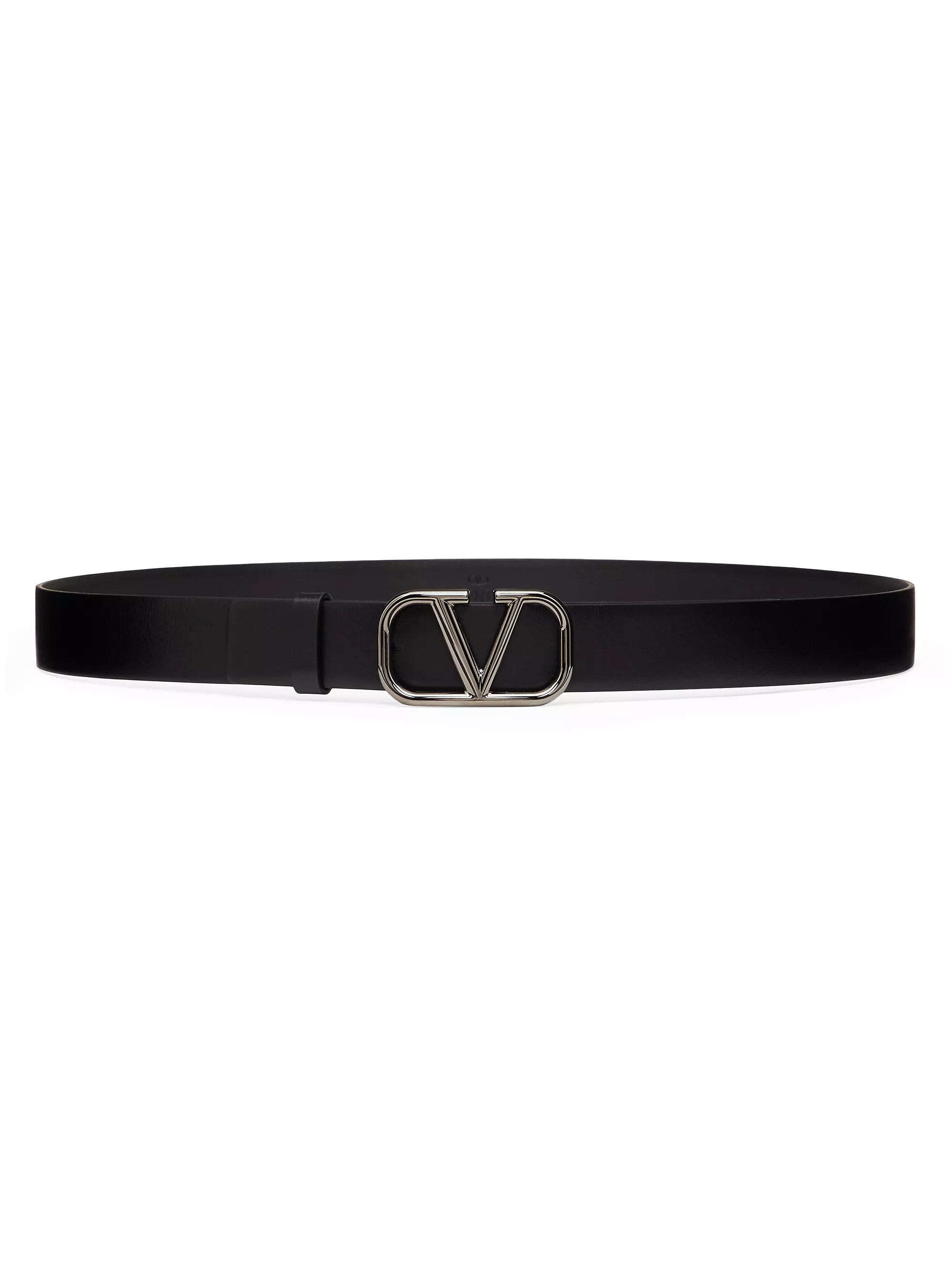 VLogo Signature Calfskin Belt 30 MM | Saks Fifth Avenue