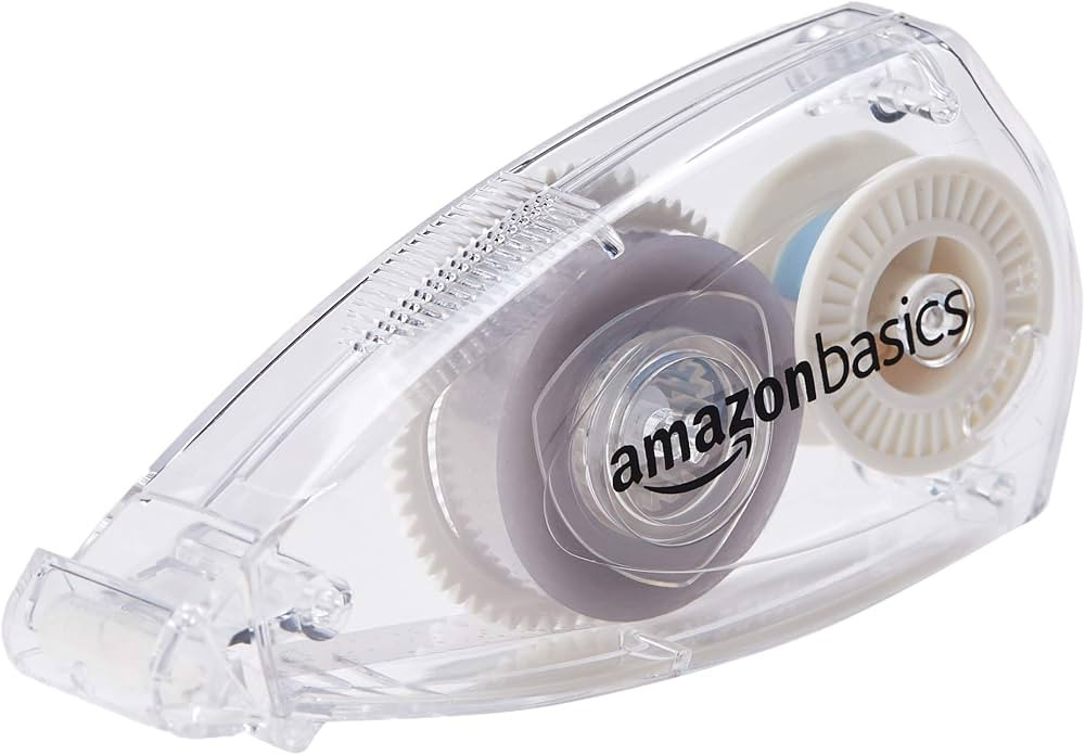 AmazonBasics Double Sided Adhesive Tape, Removable Cap Applicator, 1/4-Inch x 32-Feet, 1-Pack | Amazon (CA)