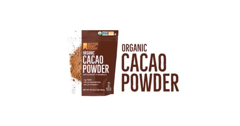 BetterBody Foods Organic Cacao Powder, 16 oz - Walmart.com | Walmart (US)