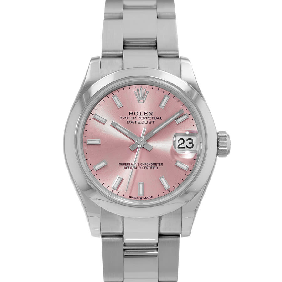 Pre-owned Rolex Datejust 31 Automatic Chronometer Pink Dial Ladies Watch 278240 PSO | Jomashop.com & JomaDeals.com