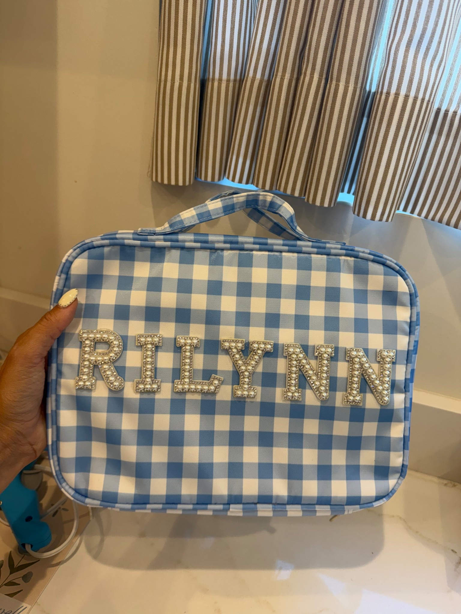 Cute teen gift! Custom travel bag! Looks like Stoney clover! 

#LTKdayinmylife #LTKTravel #LTKmomlife