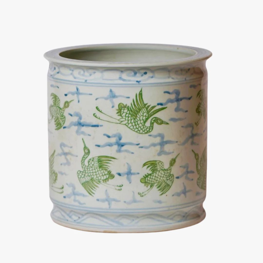 Cranes and Clouds Orchid Pot | Dear Keaton