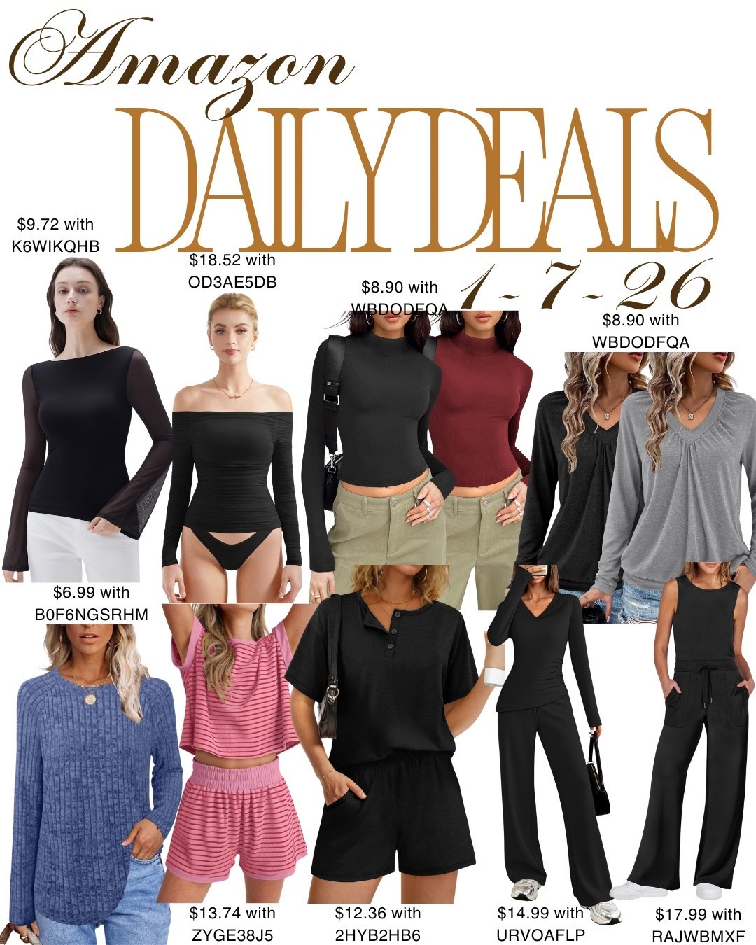 Amazon deals 

#LTKSaleAlert #LTKFindsUnder100 #LTKFindsUnder50