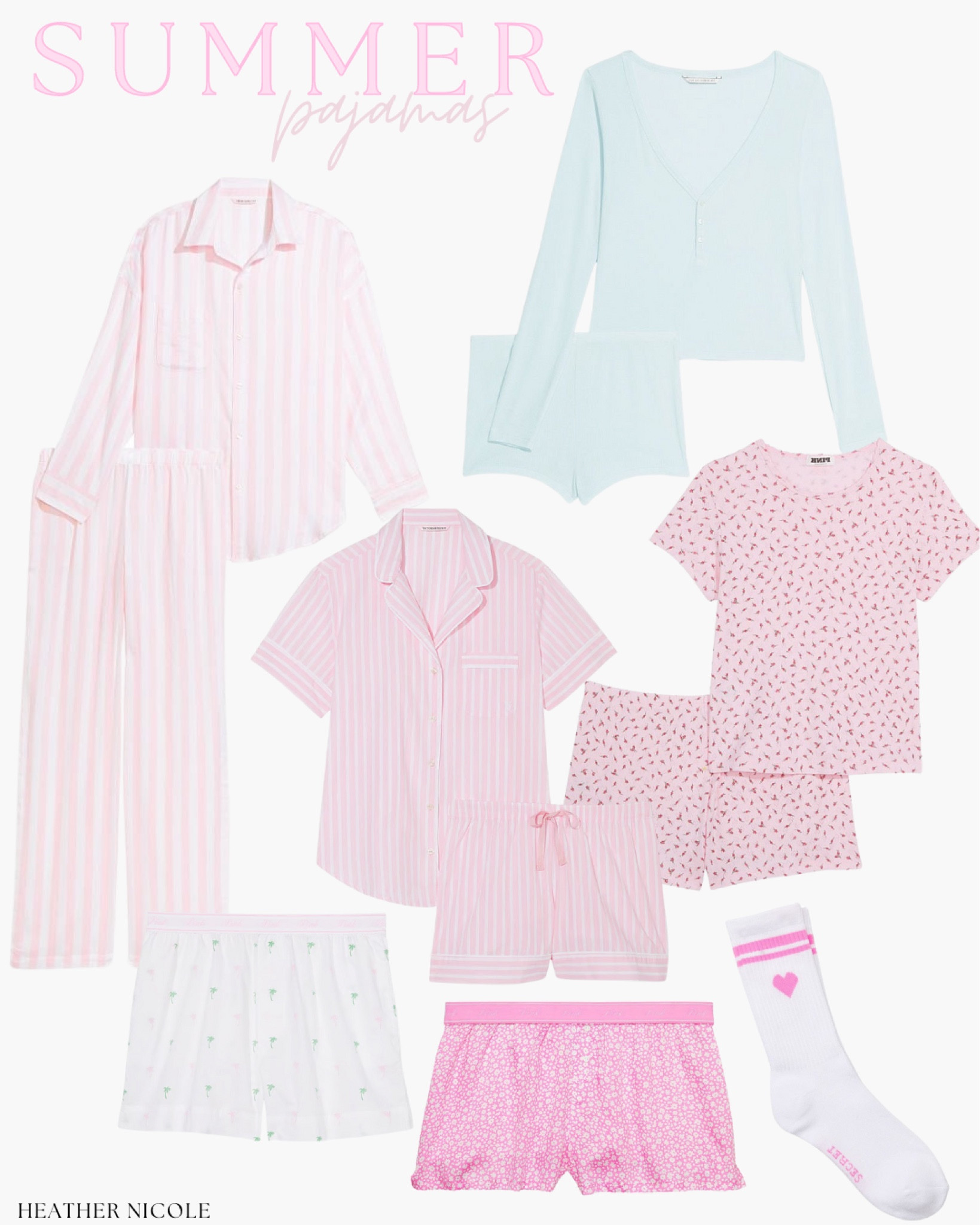 Summer pajamas 🌸☁️ The cutest sets for. Site wide sale buy 2 get 1 free everything 🫶🏼

Summer style. Loungewear. Pajamas. Sleepwear. Girls night in. Gifts for her. Boxer shorts. Matching sets. 

#LTKFamily #LTKFindsUnder100 #LTKSaleAlert