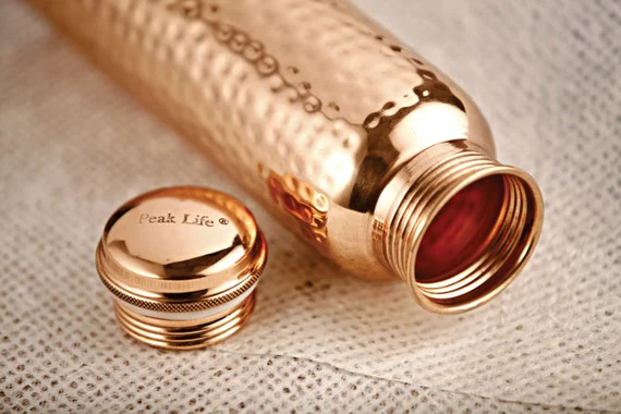 Hammered Finish Premium Quality Pure Copper Water Bottle for | Etsy | Etsy (US)